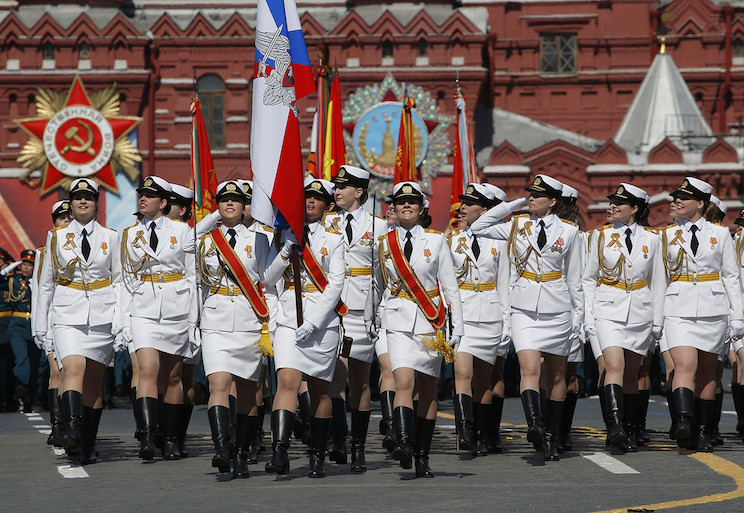 La Plaza Roja acoge el Desfile del D&iacute;a de la Victoria