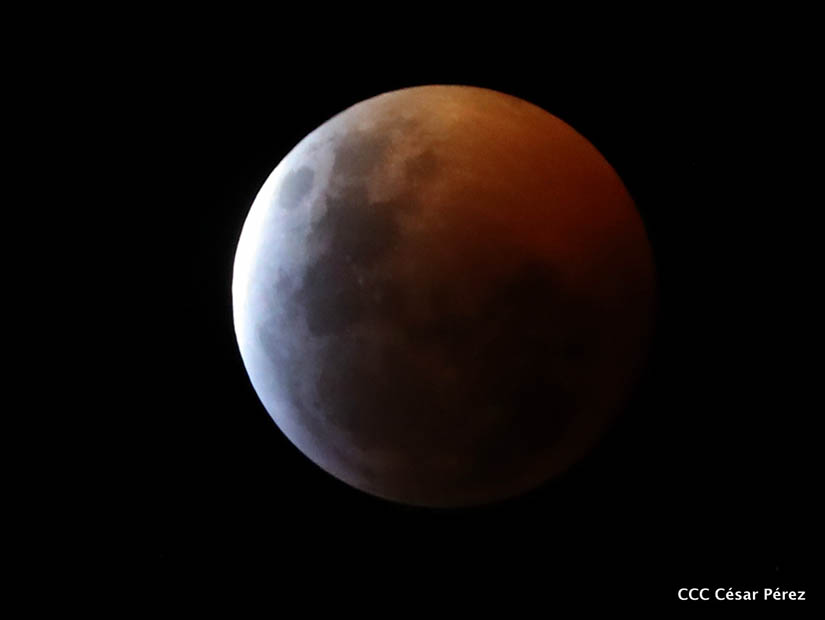 superluna de sangre en Nicaragua