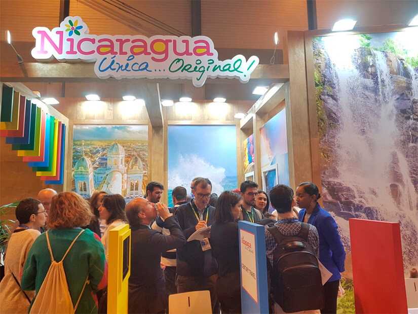 La oferta tur&iacute;stica de Nicaragua se expone en la 39&ordm; edici&oacute;n de la Feria de Turismo FITUR 2019, que se celebra en Madrid, Espa&ntilde;a