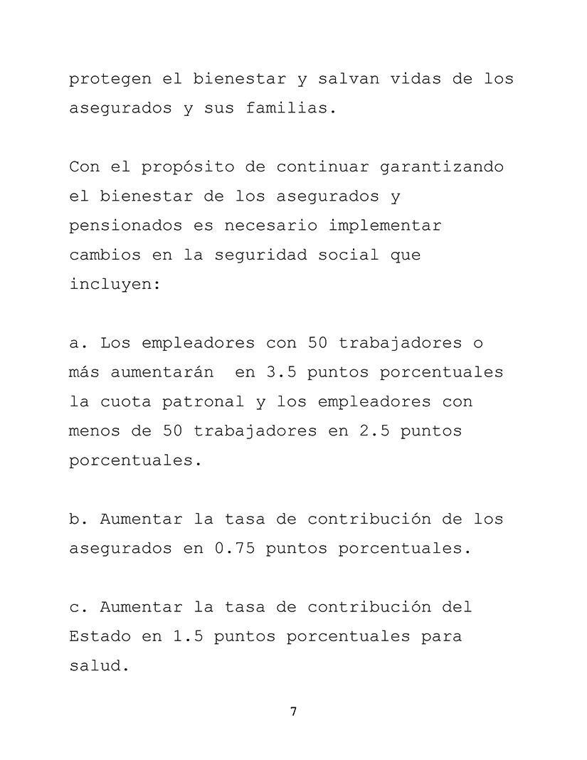 protegiendo el bienestar de los asegurados y pensionados