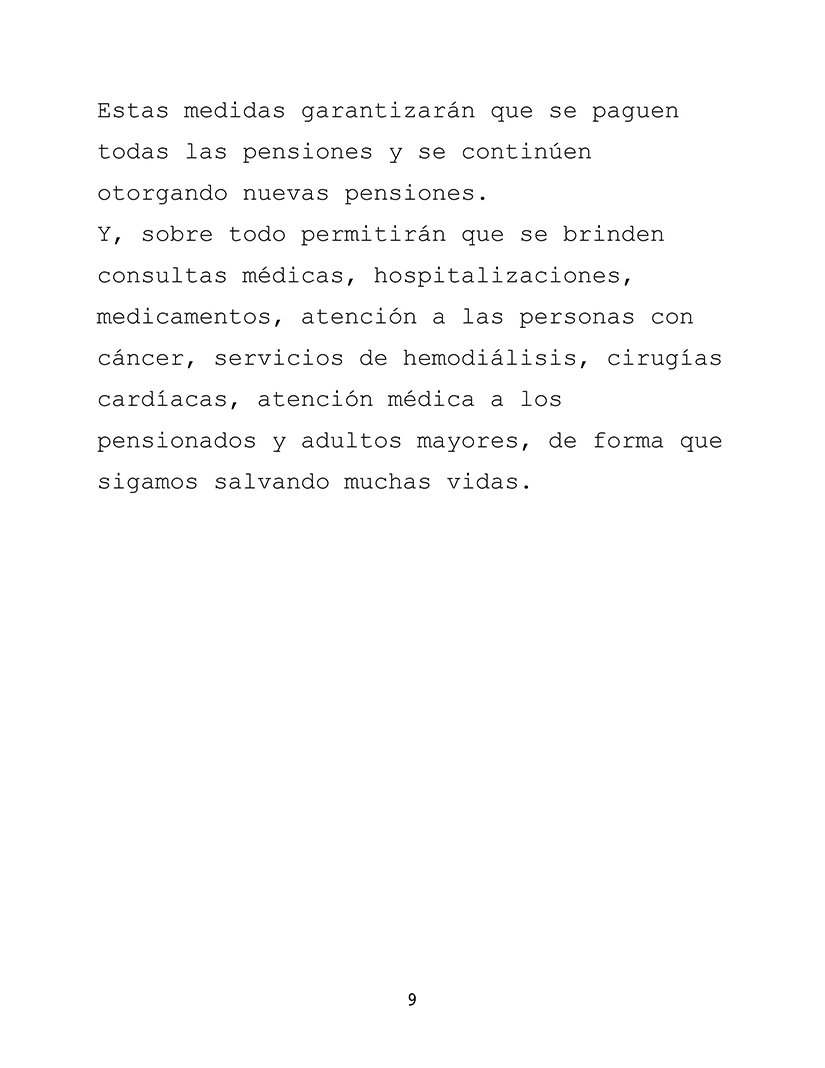 protegiendo el bienestar de los asegurados y pensionados