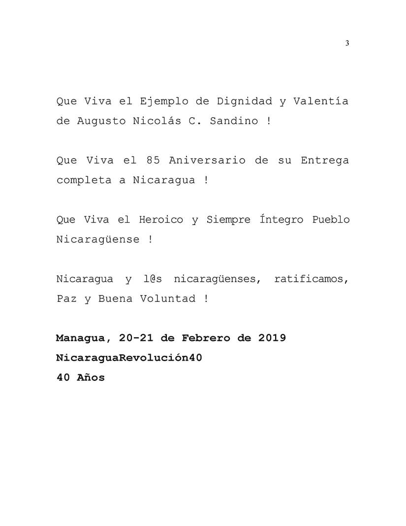 sandino siempre m&aacute;s all&aacute;