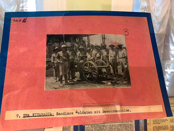 Exponen archivo hist&oacute;rico de Sandino en Mosc&uacute;