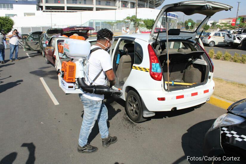 desinfeccion-taxis-managua