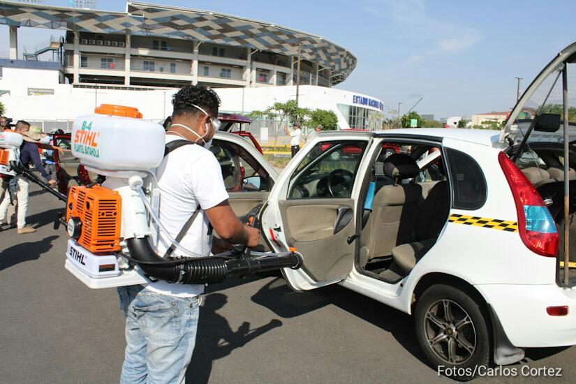 desinfeccion-taxis-managua