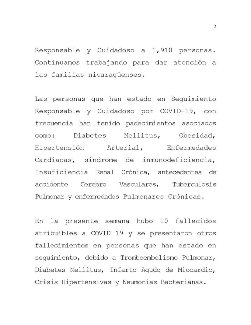 minsa-informe-semanal-sobre-coronavirus-en-nicaragua