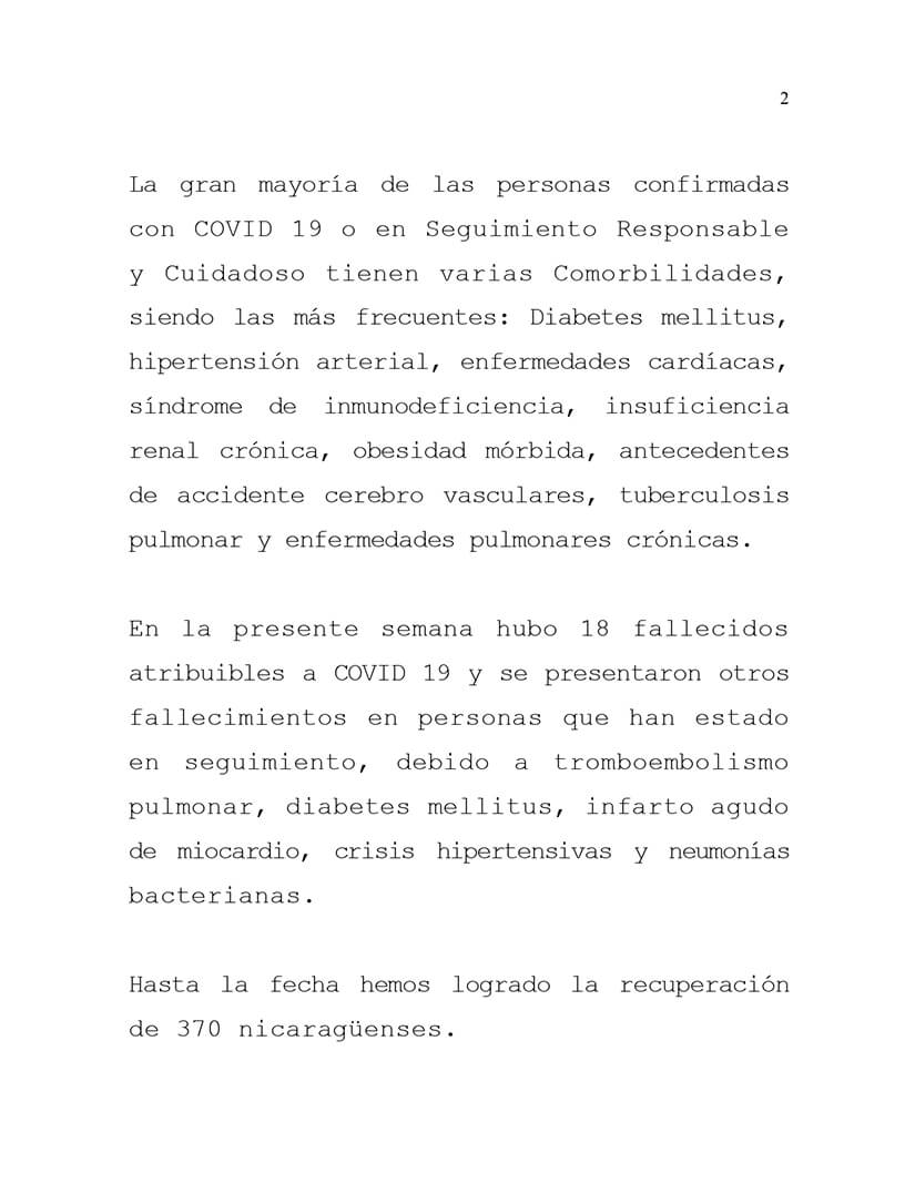 minsa-informe-covid-nicaragua