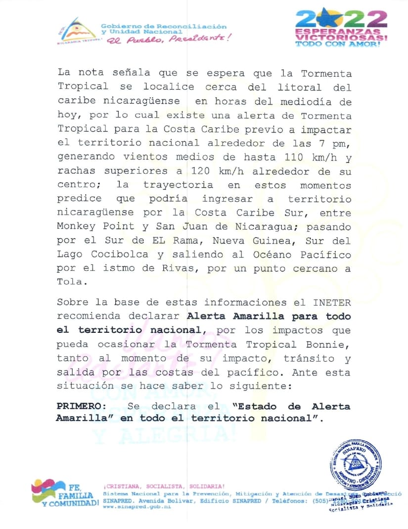 comunicado