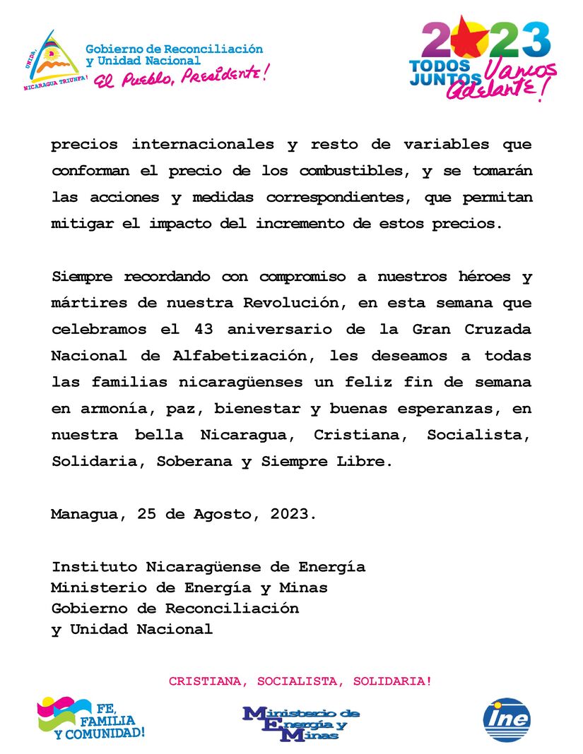 comunicado