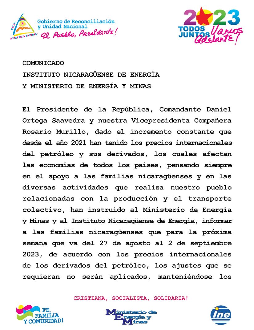 comunicado