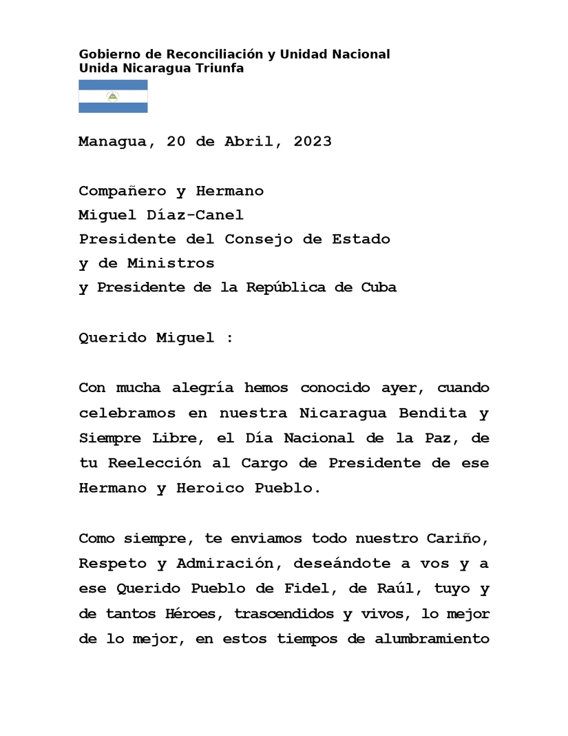 mensaje