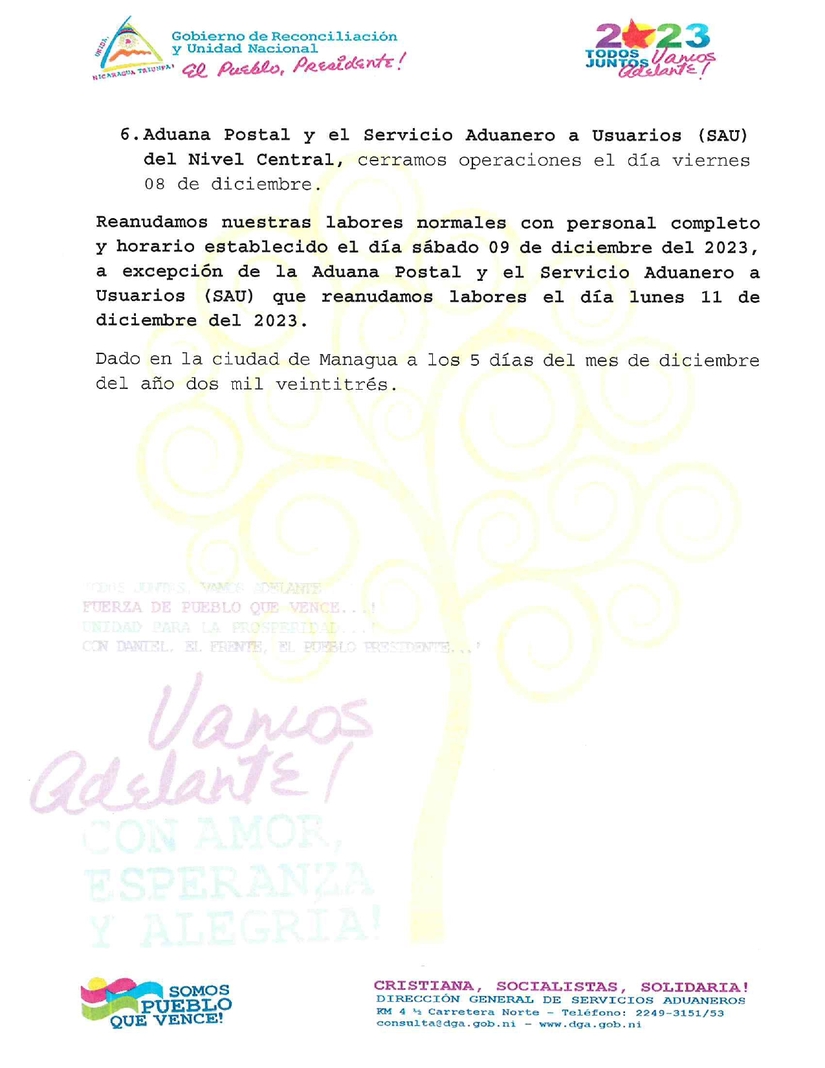 COMUNICADO
