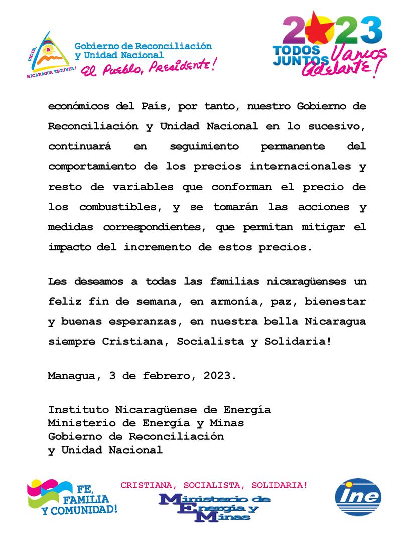 comunicado