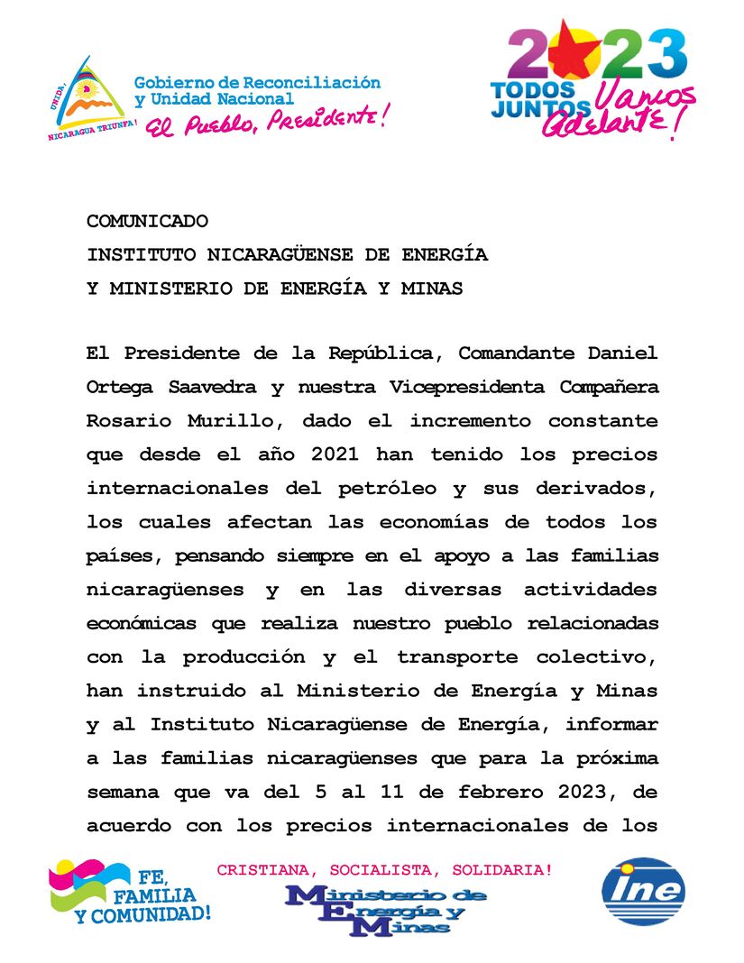 comunicado
