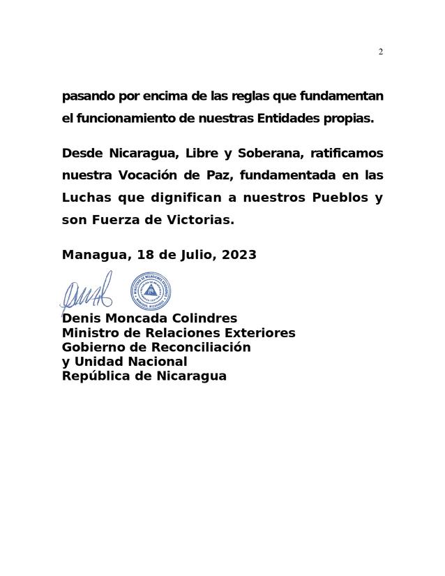 declaracion