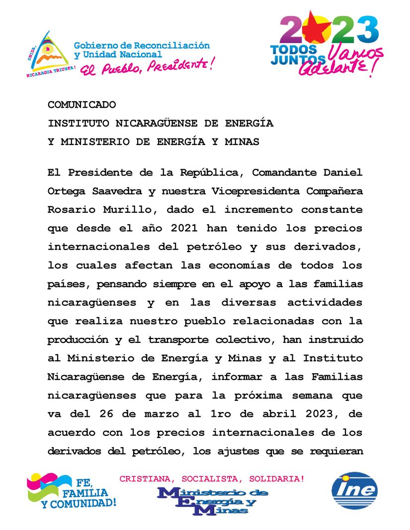 comunicado