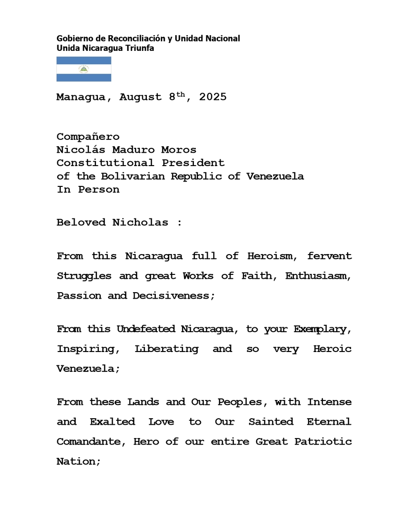 MENSAJE-AL-PDTE-NICOLAS-MADURO-(ENG)---8-AGO-2025_page-0001