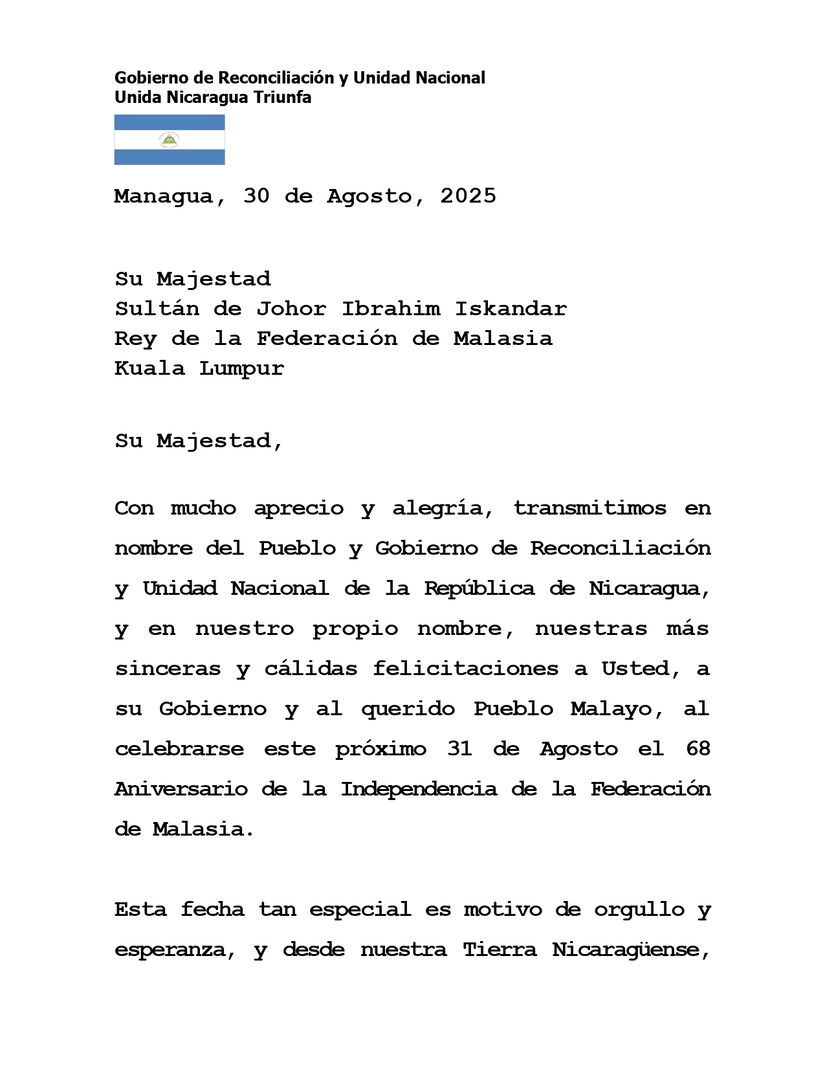 MENSAJE-AL-REY-DE-MALASIA-(ESP)---30-AGO-2025-(1)_page-0001