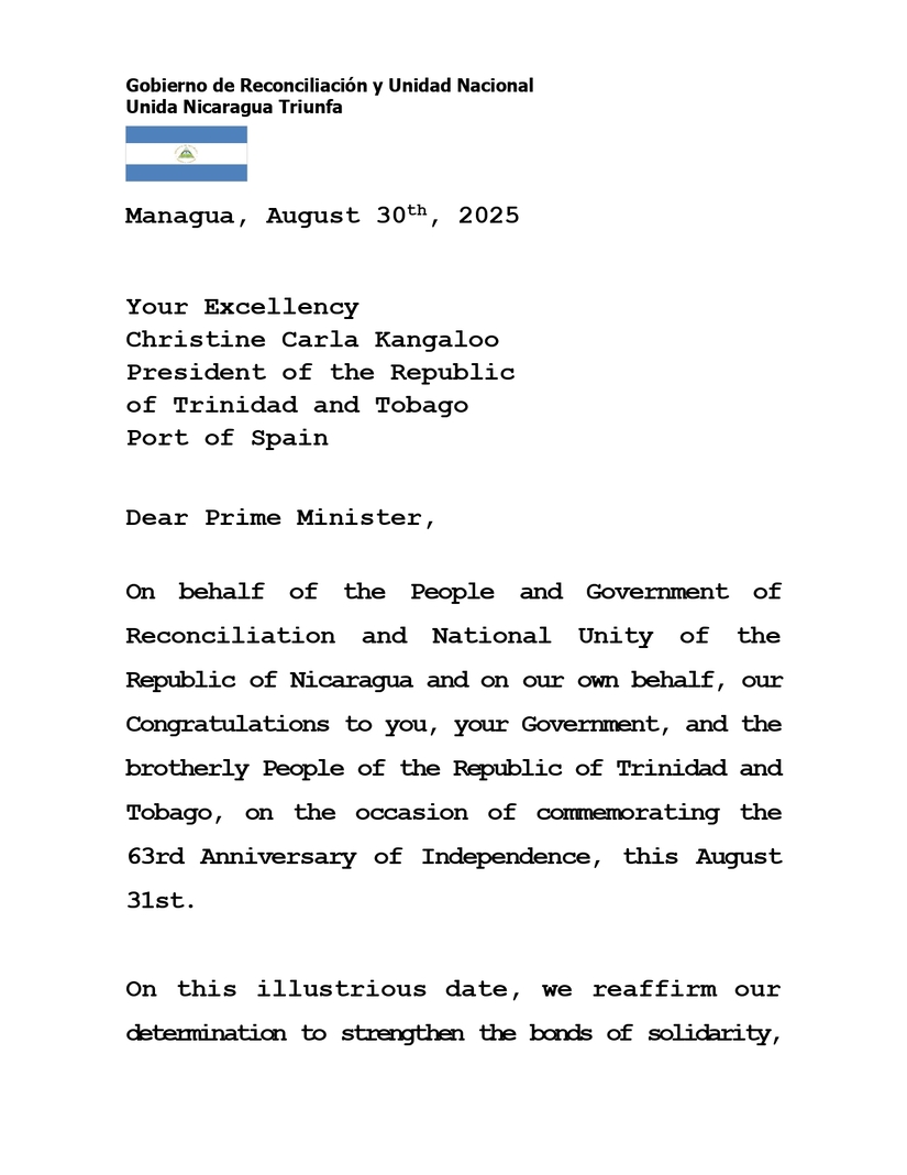 MENSAJE-A-LA-PDTA-DE-TRINIDAD-Y-TOBACO-(ENG)---30-AGO-2025_page-0001