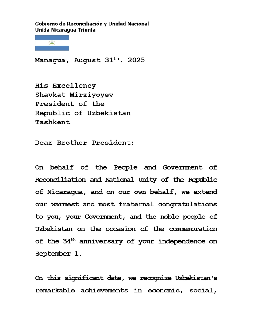 MENSAJE-AL-PDTE-DE-UZBEKISTAN-(ENG)---31-AGO-2025_page-0001