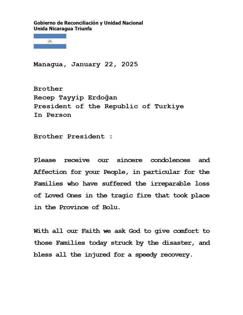 ENG---MENSAJE-DE-CONDOLENCIAS-AL-PDTE-DE-TURKIYE---22-ENE-2025_page-0001