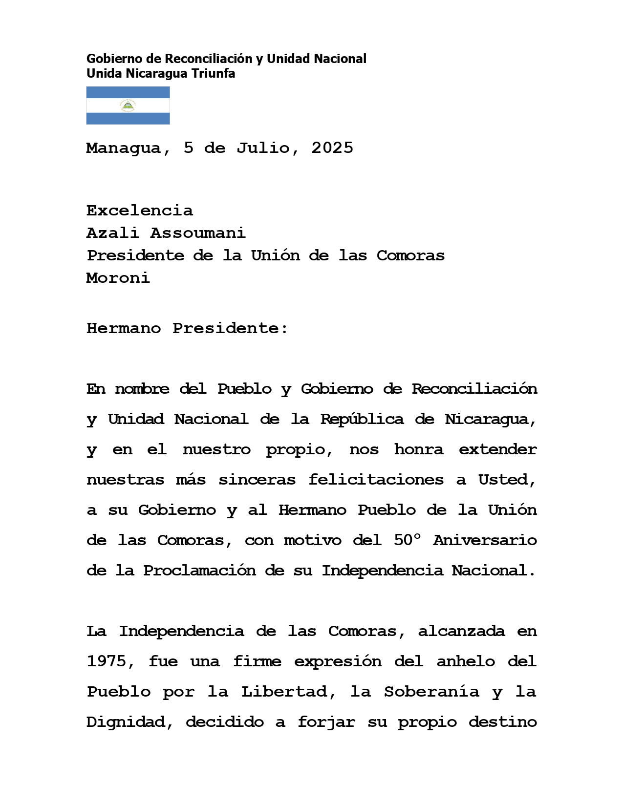 MENSAJE-AL-PDTE-DE-LA-UNION-DE-LAS-COMORAS-(ESP)---5-JULIO-2025_page-0001