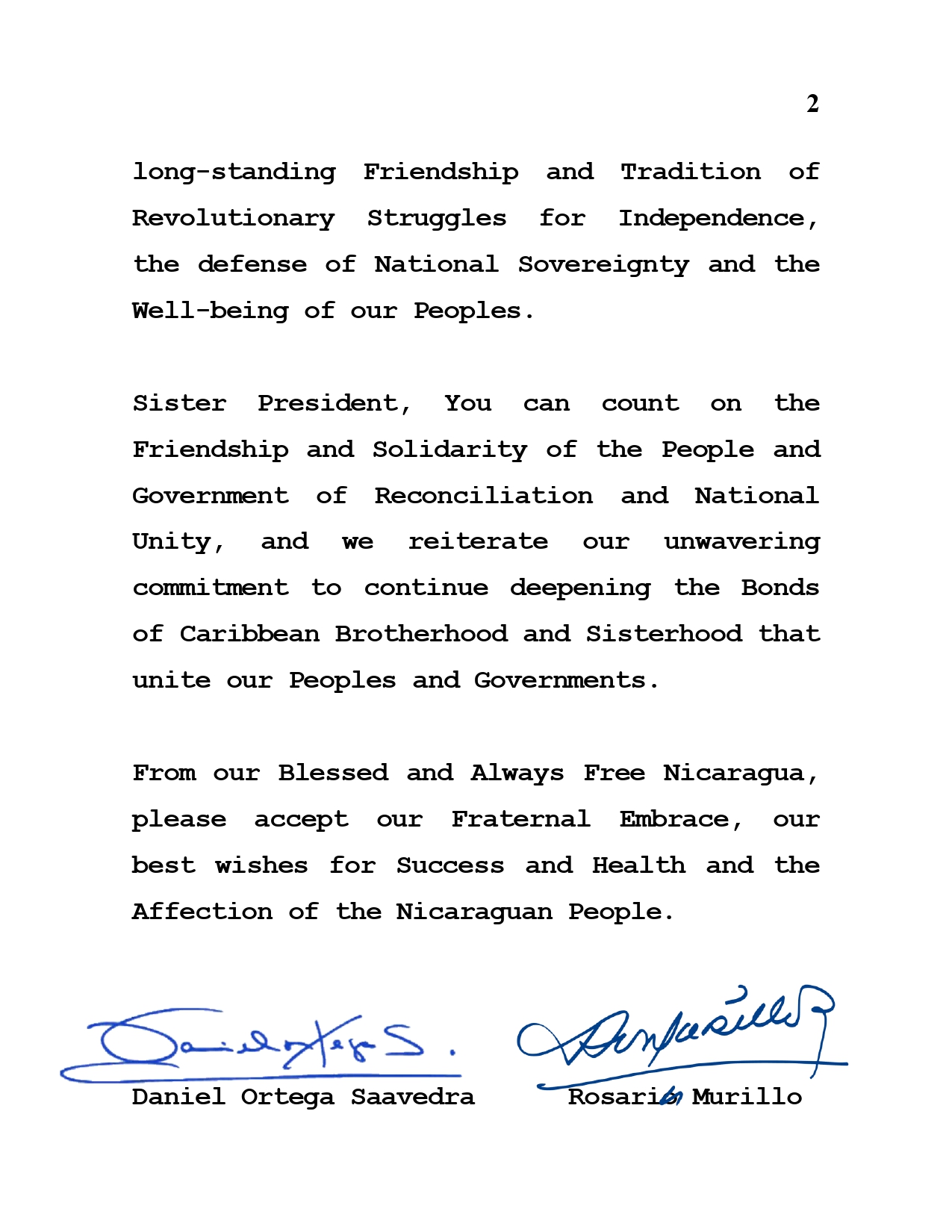 ENG---MENSAJE-A-LA-PRESIDENTA-DE-SURINAM---6-DE-JULIO-2025_page-0002