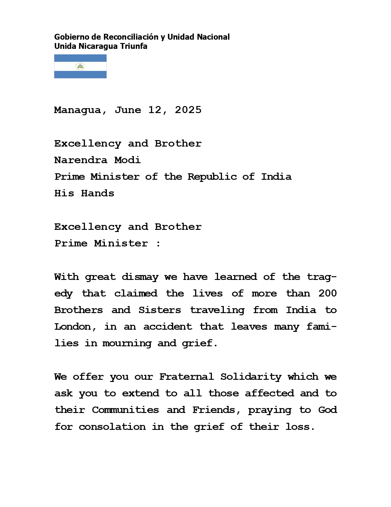 mensaje_al_primer_ministro_de_india_12-6-2025_ingles_page-0001