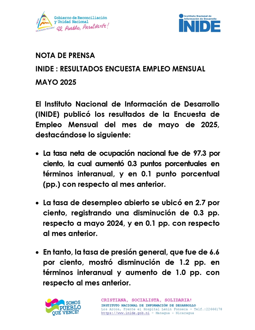 NP-INIDE---RESULTADOS-ENCUESTA-EMPLEO-MENSUAL----27-JUN-2025_page-0001