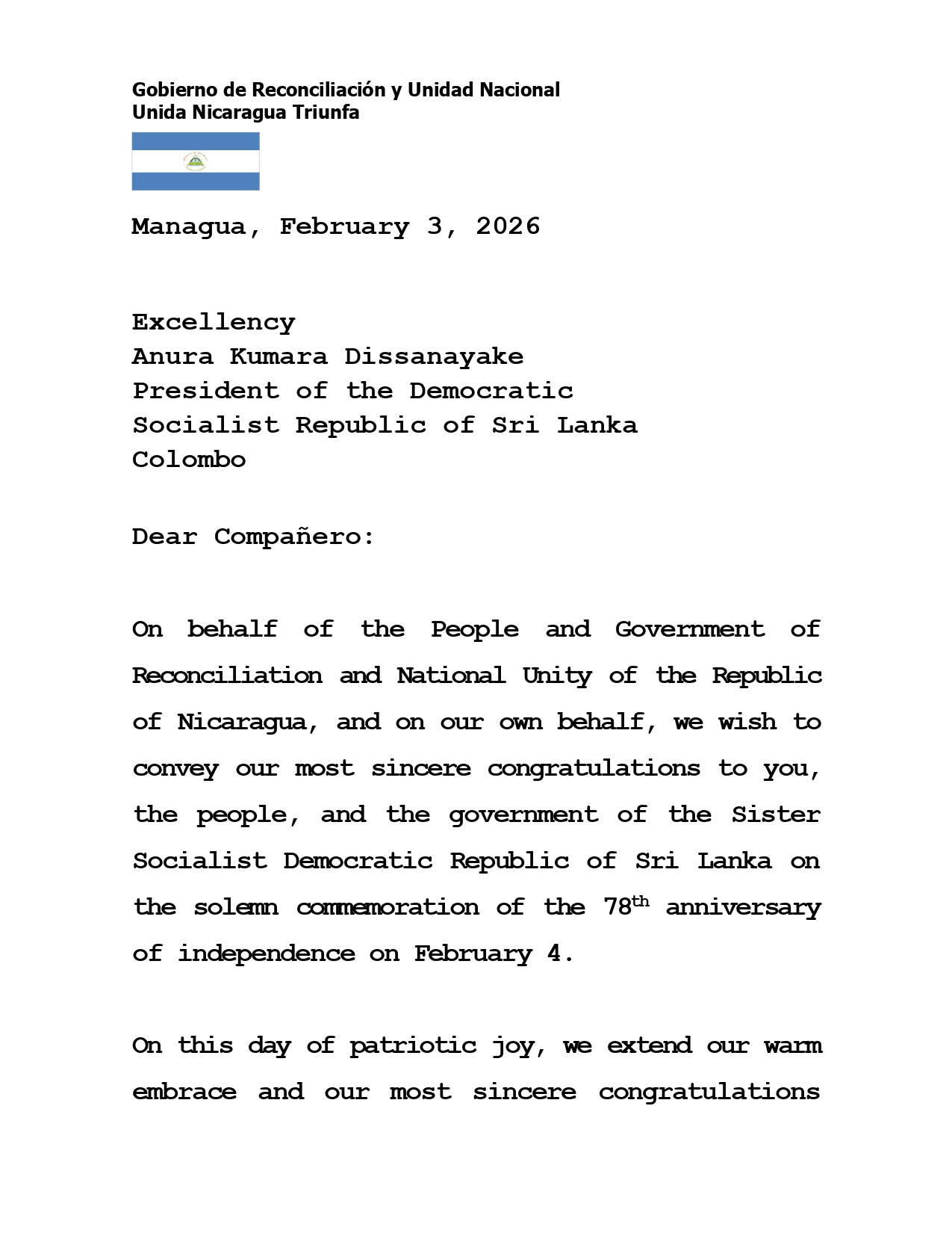 MENSAJE-AL-PDTE-DE-SRI-LANKA-(ENG)---03-FEB-2026_page-0001